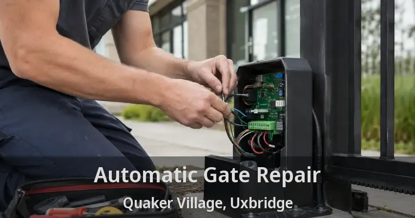 Automatic Gate Repair Quaker Village, Uxbridge - ON