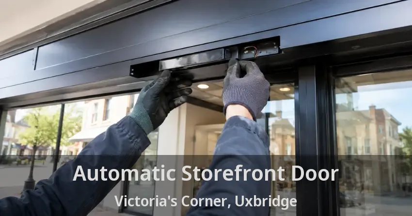 Automatic Storefront Door Victoria's Corner, Uxbridge - ON