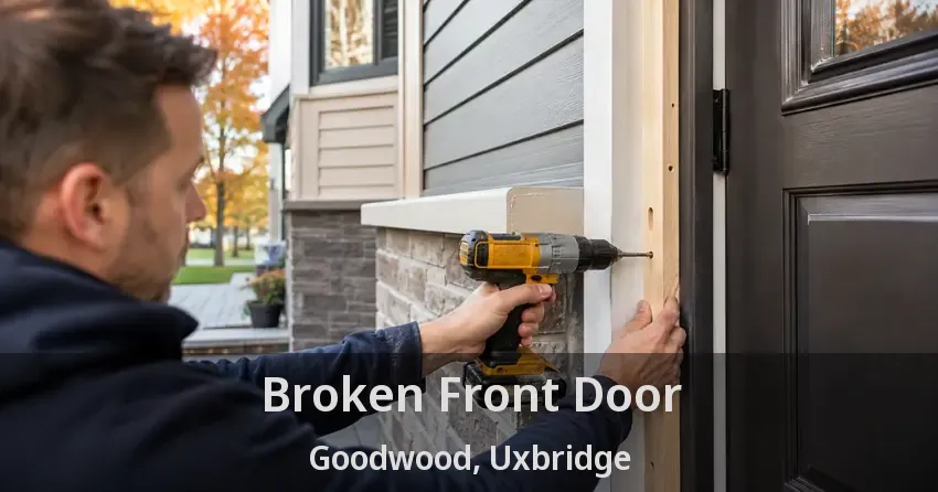 Broken Front Door Goodwood, Uxbridge - ON