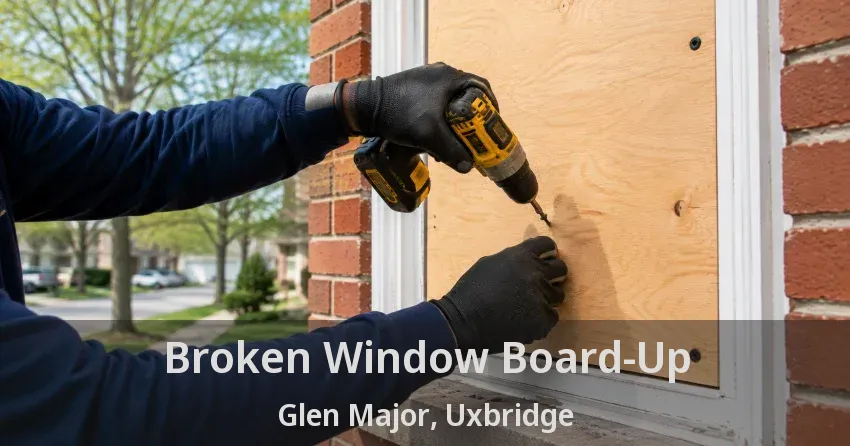 Broken Window Board-Up Glen Major, Uxbridge - ON