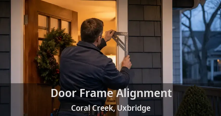 Door Frame Alignment Coral Creek, Uxbridge - ON
