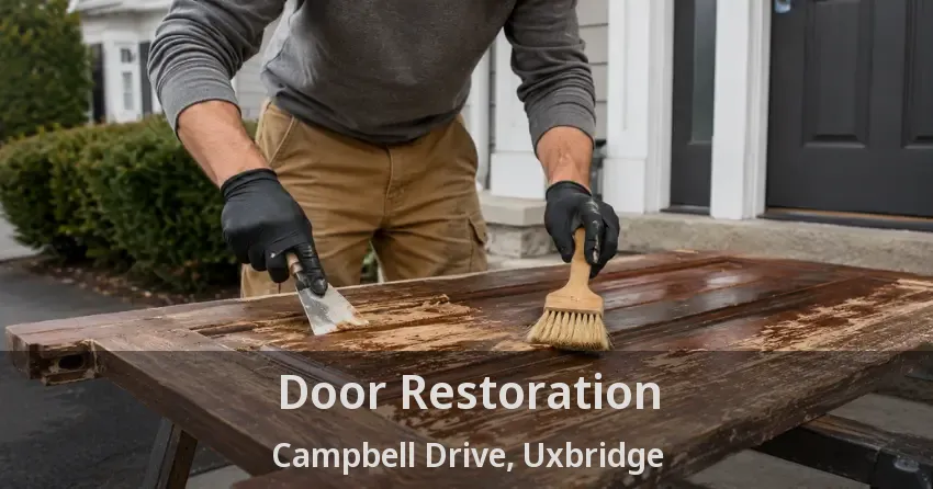 Door Restoration Campbell Drive, Uxbridge - ON