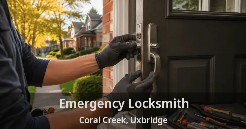 Emergency Locksmith Coral Creek, Uxbridge - ON