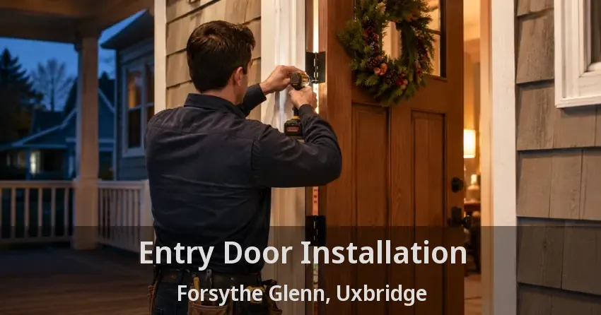 Entry Door Installation Forsythe Glenn, Uxbridge - ON