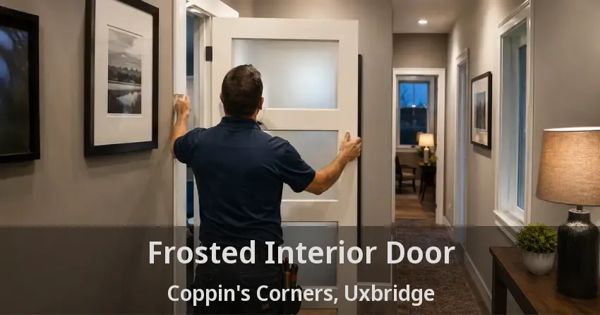 Frosted Interior Door Coppin's Corners, Uxbridge - ON