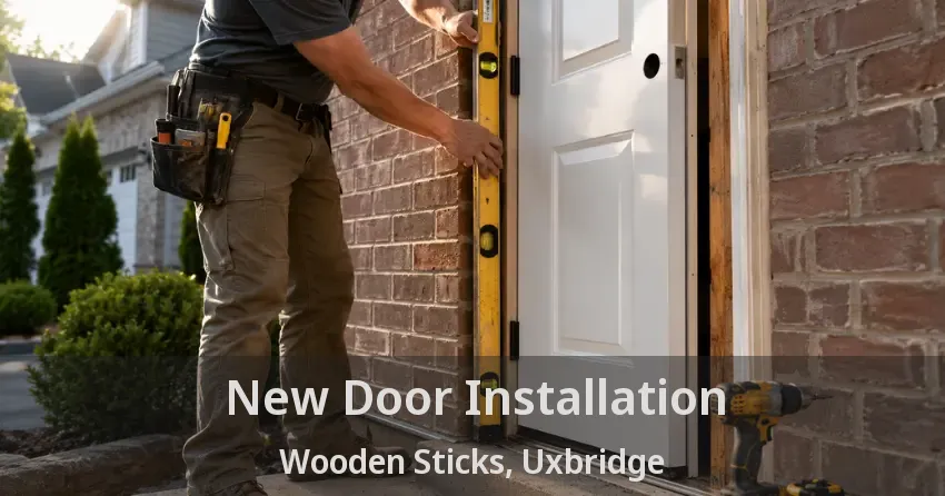 New Door Installation Wooden Sticks, Uxbridge - ON