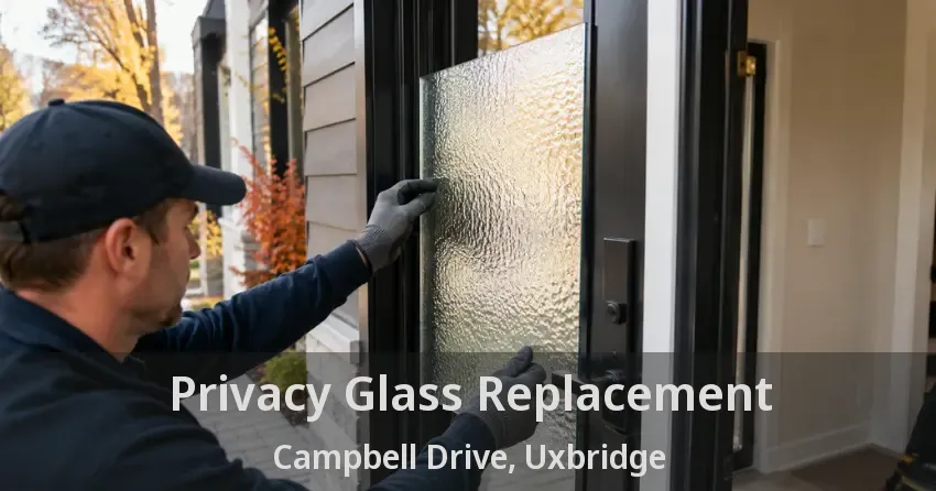 Privacy Glass Replacement Campbell Drive, Uxbridge - ON