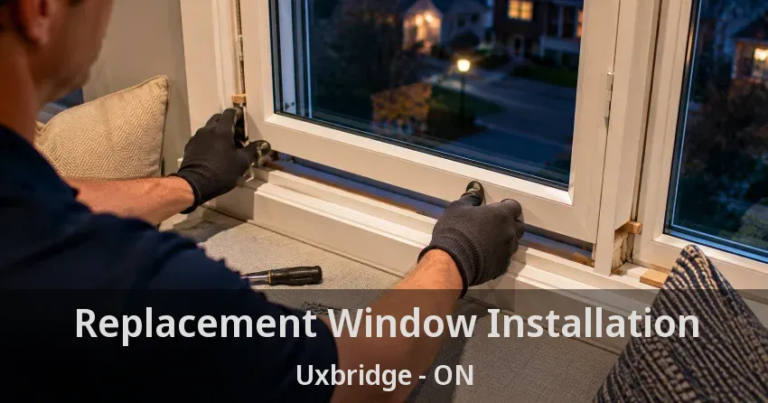 Replacement Window Installation Uxbridge - ON