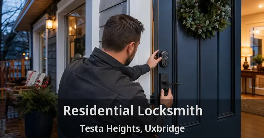 Residential Locksmith Testa Heights, Uxbridge - ON