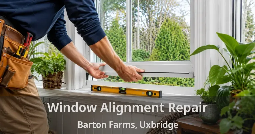 Window Alignment Repair Barton Farms, Uxbridge - ON