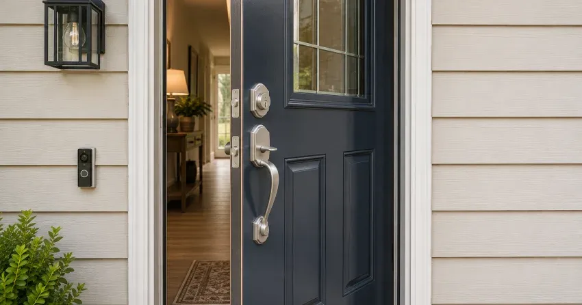 energy-efficient exterior door upgrade installation in Heritage Hills, Uxbridge