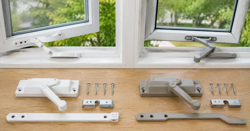 new casement window crank operator installed in Uxbridge home
